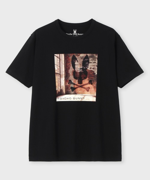 Psycho Bunny(サイコバニー)の「フォトプリント Tシャツ(Tシャツ/カットソー・メンズ・ブラック/ホワイト・X-LARGE/LARGE/MEDIUM/SMALL)」の13枚目の写真