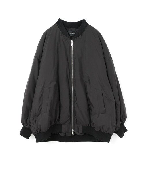 mizuiro ind ワイドジップダウンブルゾン（ダウンジャケット/コート