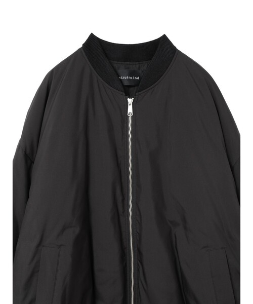 美品✦ฺmizuiroind ミズイロインド　ダウンジャケット　黒　オーバーサイズ 楽天市場】ミズイロインド mizuiro ind フーデッド ワイドダウン