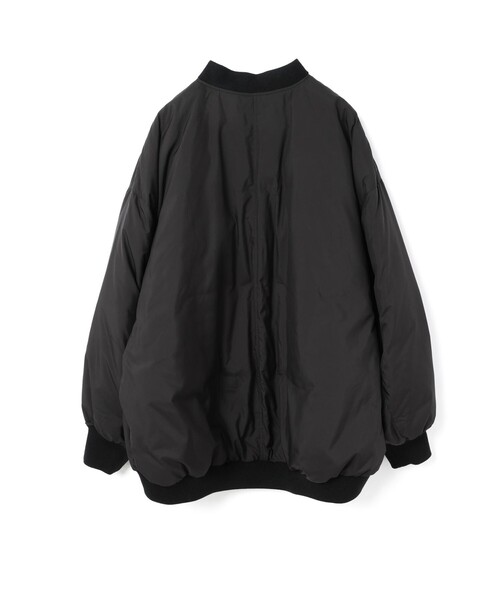 mizuiro ind ワイドジップダウンブルゾン（ダウンジャケット/コート