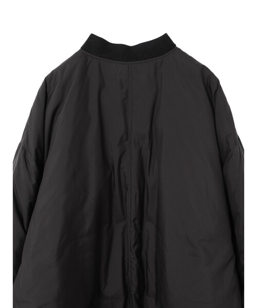 mizuiro ind ダウンワイドジャケット　ブラック mizuiro ind ダウンワイドジャケット | mizuiro ind (Women