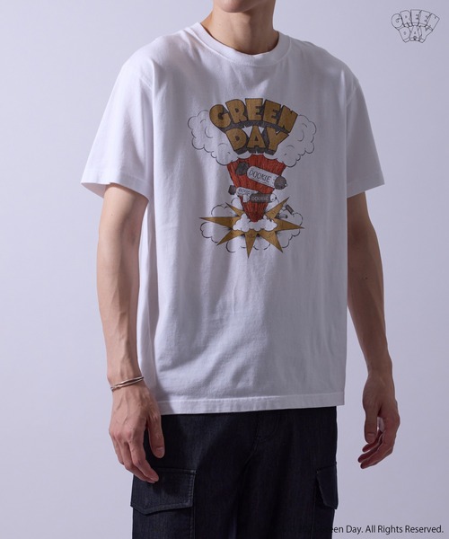 le cercle ADAM ET ROPE'(ルセルクルアダムエロペ)の「【GOOD ROCK SPEED/グッドロックスピード】アソートロックTシャツ(Tシャツ/カットソー・メンズ・チャコールグレー/マスタード/スミクロ/ホワイト系その他/ホワイト・L/LL)」の3枚目の写真