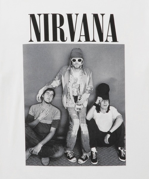 le cercle ADAM ET ROPE'(ルセルクルアダムエロペ)の「【GOOD ROCK SPEED/グッドロックスピード】アソートロックTシャツ(Tシャツ/カットソー・メンズ・チャコールグレー/マスタード/スミクロ/ホワイト系その他/ホワイト・L/LL)」の8枚目の写真