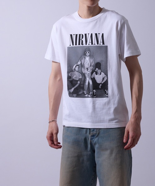 le cercle ADAM ET ROPE'(ルセルクルアダムエロペ)の「【GOOD ROCK SPEED/グッドロックスピード】アソートロックTシャツ(Tシャツ/カットソー・メンズ・チャコールグレー/マスタード/スミクロ/ホワイト系その他/ホワイト・L/LL)」の10枚目の写真