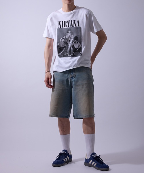 le cercle ADAM ET ROPE'(ルセルクルアダムエロペ)の「【GOOD ROCK SPEED/グッドロックスピード】アソートロックTシャツ(Tシャツ/カットソー・メンズ・チャコールグレー/マスタード/スミクロ/ホワイト系その他/ホワイト・L/LL)」の11枚目の写真