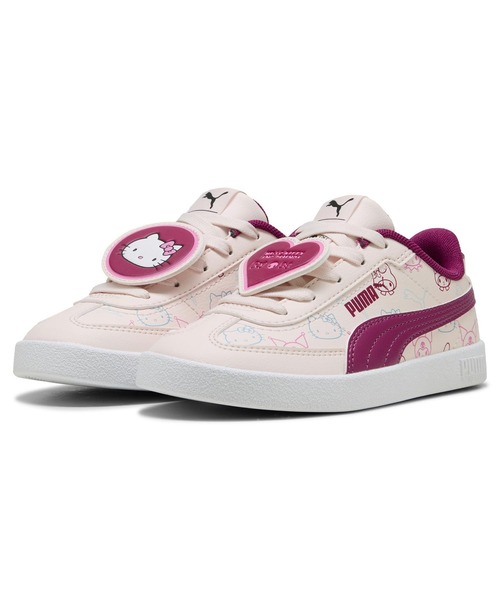 PUMA/プーマ キッズ スニーカー キティ クロミ コラボ PUMA CLUB 2 ERA