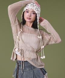 dispark | DISPARK/イレヘムオーバーメッシュニット(ニット/セーター)