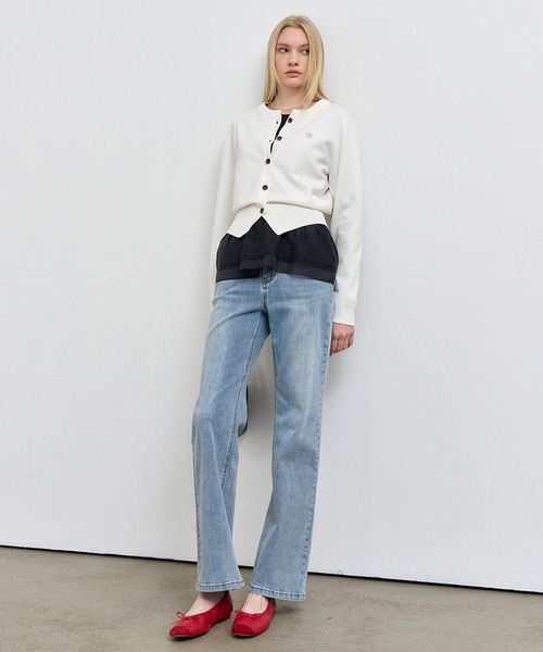GENERAL IDEA(ジェネラルアイデア)の「GENERAL IDEA/ジェネラルアイディア sheer layered shirring blouse ブラウス(キャミソール・レディース・ブラック/スカイブルー/クリーム・S/M/L)」の18枚目の写真