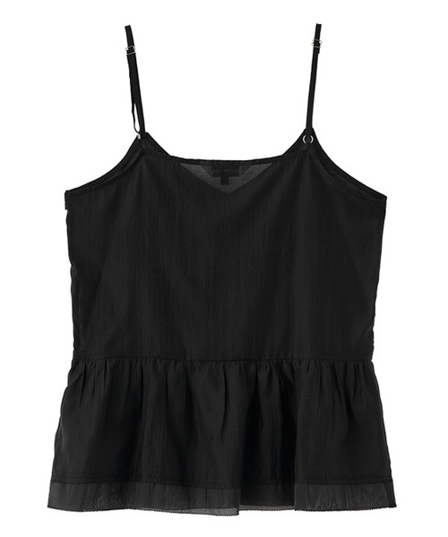 GENERAL IDEA(ジェネラルアイデア)の「GENERAL IDEA/ジェネラルアイディア sheer layered shirring blouse ブラウス(キャミソール・レディース・ブラック/スカイブルー/クリーム・S/M/L)」の14枚目の写真