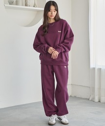 PENNEYS（ぺニーズ）の「PENNEYS/ペニーズ 別注 THE FOX ロゴ ワンポイントワッペン刺繍 オーバーサイズスウェットプルオーバー＆スウェットパンツ（ルームウェア/パジャマ）」