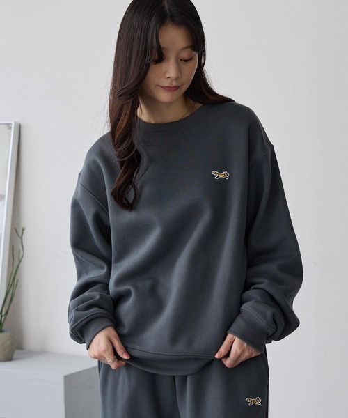 BRISTOL VIRGINIA スウェット＊新品・未使用 PENNEYS/ペニーズ 別注 THE FOX ロゴ ワンポイントワッペン刺繍