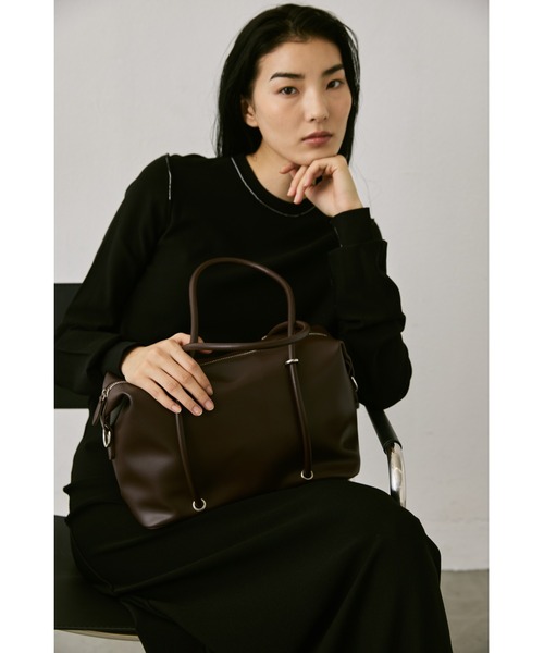 2WAYナローハンドルスクエアボストン / ペットボトル収納可能