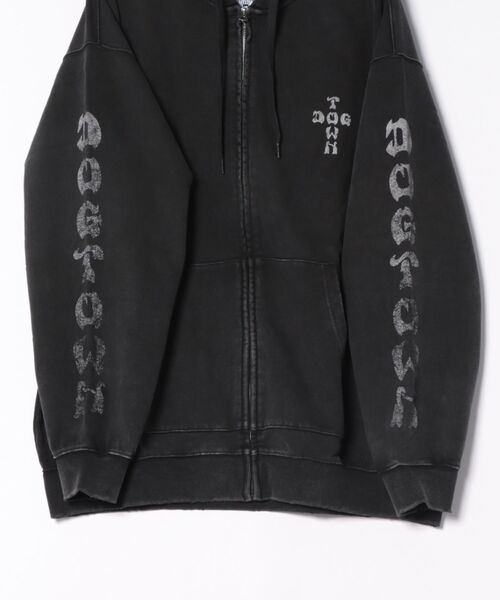 DOGTOWN（ドッグタウン）の「DOGTOWN/ドッグタウン フルジップパーカー バックプリント 254DT1PK008（パーカー・メンズ・アイボリー/ブラック・M/L/XL）」の13枚目の写真