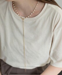 NOLLEY’S | 【grace grace/グラスグラス】【WEB STAFF守屋☆】パイプ淡水パールネックレス(ネックレス)