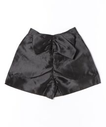 M y u | サテン BIGリボンショートパンツ(その他パンツ)