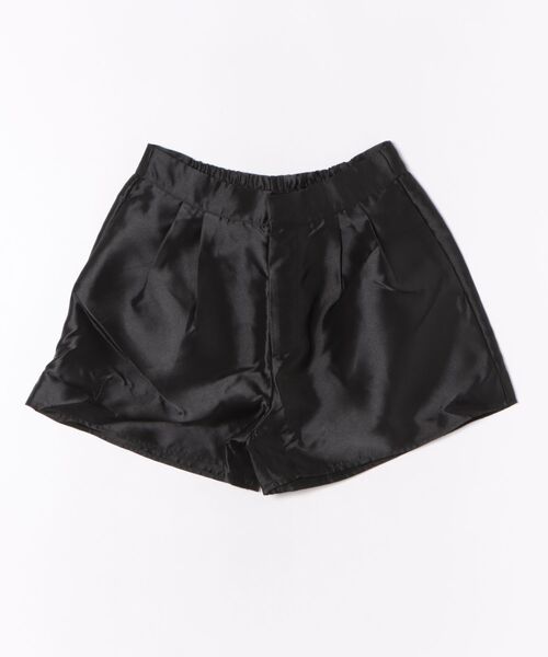 M y u(ミュー)の「サテン BIGリボンショートパンツ(その他パンツ・レディース・ベージュ系2/ベージュ系1/ブラック系1/ブラック系2・FREE)」の14枚目の写真