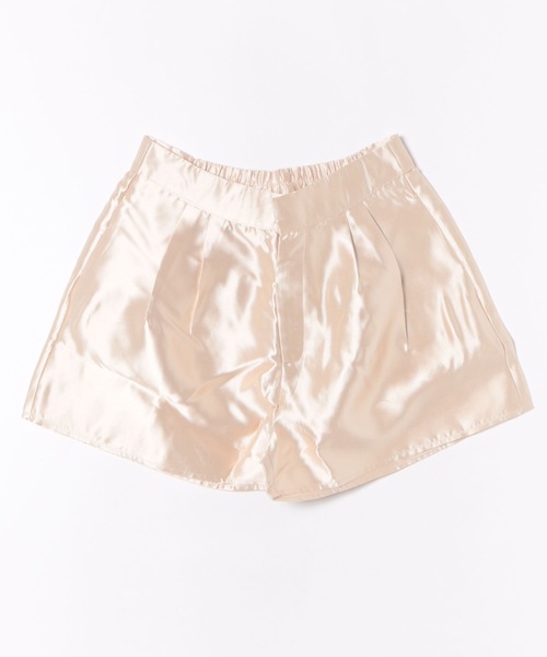M y u(ミュー)の「サテン BIGリボンショートパンツ(その他パンツ・レディース・ベージュ系2/ベージュ系1/ブラック系1/ブラック系2・FREE)」の13枚目の写真