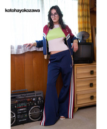 kotohayokozawa(RgnRU)́ykotohayokozawazBI-COLOR SHORT TRACK JACKET (SET UP)(W[W)