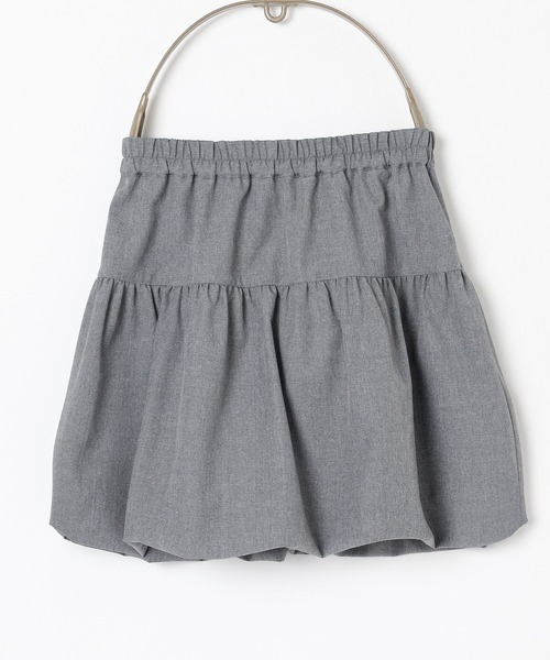 Honeys（ハニーズ）の「ミニバルーンスカート（スカート・レディース・杢グレー/アイボリー/ブラック/ブラウン・L/M/S）」の18枚目の写真