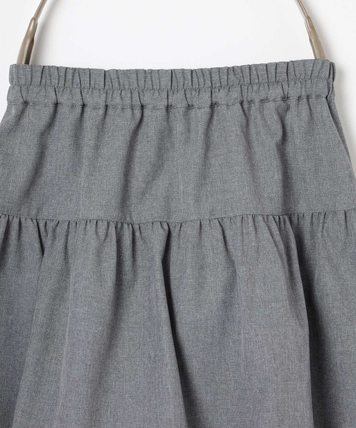 Honeys（ハニーズ）の「ミニバルーンスカート（スカート・レディース・杢グレー/アイボリー/ブラック/ブラウン・L/M/S）」の19枚目の写真