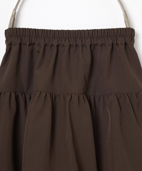 Honeys（ハニーズ）の「ミニバルーンスカート（スカート・レディース・杢グレー/アイボリー/ブラック/ブラウン・L/M/S）」の21枚目の写真