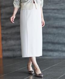 Reflect（リフレクト）の「【すっきり見え／ウエスト総ゴム】ジャージナロースカート（スカート）」