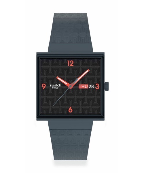 SWATCH(スウォッチ)の「BRIGHT ANGLE(アナログ腕時計・レディース・ブルー/グレー・FREE)」の2枚目の写真