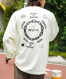 RVCA（ルーカ）の「RVCA メンズ METAL URGY LT ロンＴ 【2025年秋冬モデル】ルーカワイドシルエットバックプリント長袖ロンT（Tシャツ/カットソー）」