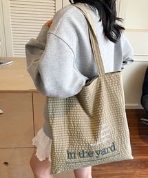 クロスボーダーキャンバストートバッグ