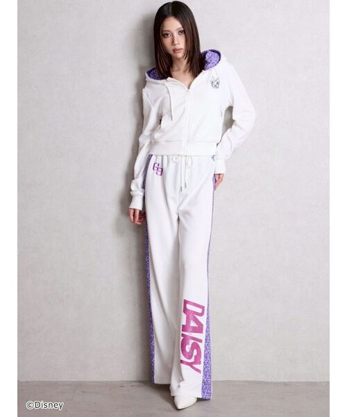 GYDA（ジェイダ）の「Disney/GYDA leopard ストレートパンツ（その他パンツ・レディース・レッド/ブラック/オフホワイト・FREE）」の16枚目の写真