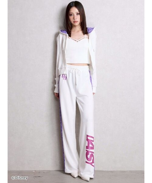 GYDA（ジェイダ）の「Disney/GYDA leopard ストレートパンツ（その他パンツ・レディース・レッド/ブラック/オフホワイト・FREE）」の17枚目の写真