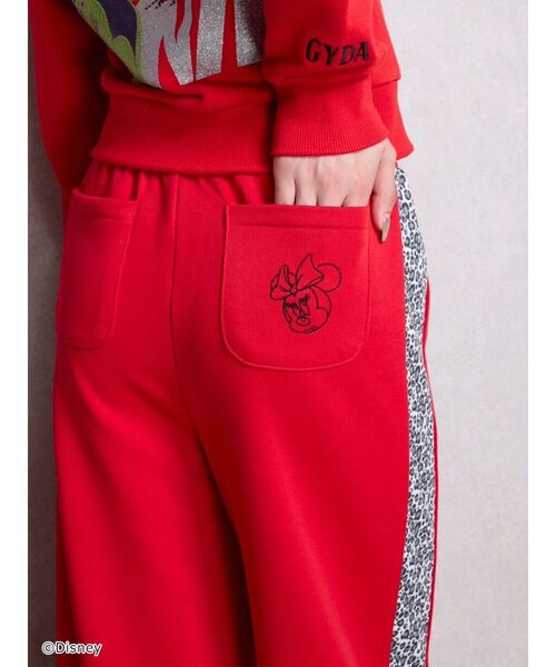 GYDA（ジェイダ）の「Disney/GYDA leopard ストレートパンツ（その他パンツ・レディース・レッド/ブラック/オフホワイト・FREE）」の22枚目の写真