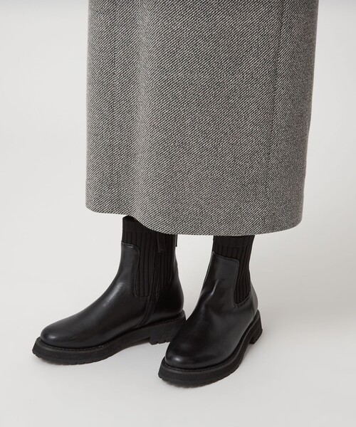 green label relaxing（グリーンレーベルリラクシング）の「［size SHORTあり］カルゼ キーネック ジャンパースカート（ジャンパースカート・レディース・グレー/ブラック/ブラウン・SHORT/FREE）」の12枚目の写真