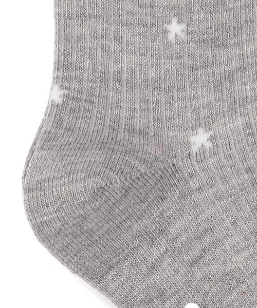 SHIPS（シップス）の「SHIPS KIDS:星柄 ソックス（ソックス/靴下・キッズ・ライトグレー/ブラック/オフホワイト/ブラウン系その他・SMALL/LARGE/X-SMALL/MEDIUM）」の6枚目の写真