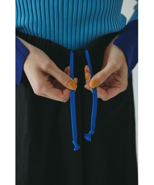 HeRIN.CYE（ヘリンドットサイ）の「Balloon form skirt　　バルーンフォルムスカート（スカート・レディース・ブラウン/ブラック・36/38）」の12枚目の写真