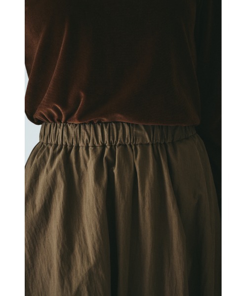 HeRIN.CYE（ヘリンドットサイ）の「Balloon form skirt　　バルーンフォルムスカート（スカート・レディース・ブラウン/ブラック・36/38）」の7枚目の写真