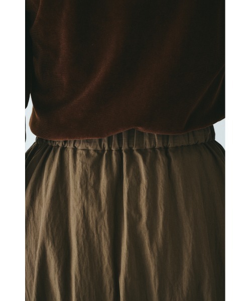 HeRIN.CYE（ヘリンドットサイ）の「Balloon form skirt　　バルーンフォルムスカート（スカート・レディース・ブラウン/ブラック・36/38）」の6枚目の写真
