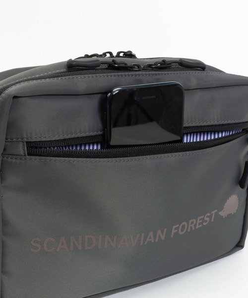 SCANDINAVIAN FOREST(スカンジナビアン・フォレスト)の「2WAY ファスナープリントショルダーバッグ(ショルダーバッグ・レディース・ブラック/グレー/ブルー/ピンク/ベージュ・FREE)」の21枚目の写真