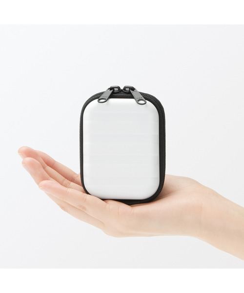 無印良品（ムジルシリョウヒン）の「ミニ　キャリーケース（コインケース・レディース・ベージュ/グレー/ブラック/オフホワイト/カーキ・FREE）」の6枚目の写真