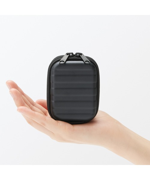 無印良品（ムジルシリョウヒン）の「ミニ　キャリーケース（コインケース・レディース・ベージュ/グレー/ブラック/オフホワイト/カーキ・FREE）」の10枚目の写真