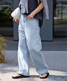 新品未使用 タグ付き　フレームワーク　デニムストレートパンツブルーサイズ34 専用【新品タグ付き】FRAMeWORKフレームワーク◇デニム