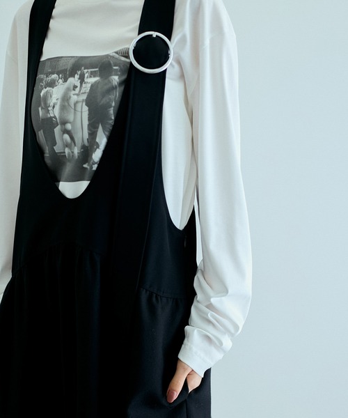 セール】【WEB限定】ディープネックAラインワンピース（ワンピース