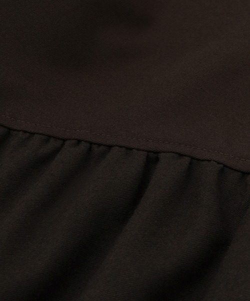 WEB限定】ディープネックAラインワンピース（ワンピース）｜ADAM ET