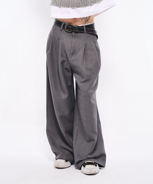 HERMES JOEL TROUSERS 46 スラックス 2タックパンツ HERMES JOEL