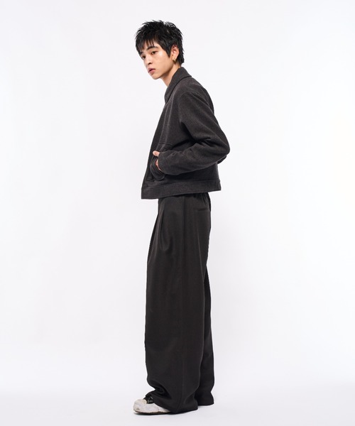 2tuck slacks pants/2タックスラックスパンツ（スラックス