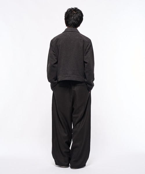 セール】2tuck slacks pants/2タックスラックスパンツ（スラックス