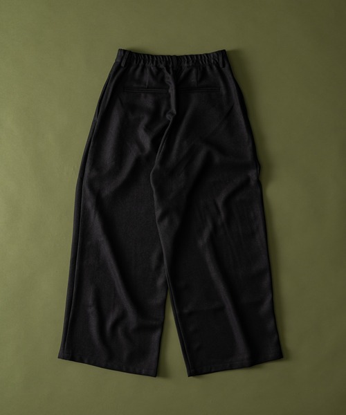 2tuck slacks pants/2タックスラックスパンツ（スラックス）｜Elanque