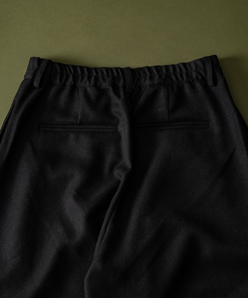 2tuck slacks pants/2タックスラックスパンツ（スラックス）｜Elanque