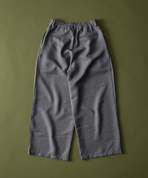 2tuck slacks pants/2タックスラックスパンツ（スラックス）｜Elanque