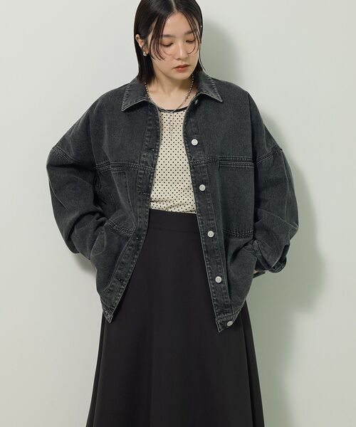 セール】BIGシルエットGジャン（デニムジャケット）｜Green Parks